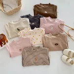 [73-120cm] ハーフネック インナー シャツ - Image 2