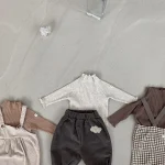 [73-100cm] シンプル フリル インナー シャツ - Image 13