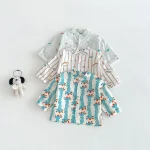 [73-110cm]シャツ 恐竜orチェリー柄 カジュアル - Image 9