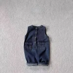 [65-90cm] ポケット付き オールインワン - Image 7