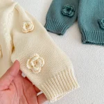 [66-100cm]花柄 カーディガン - Image 9