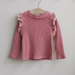 [90-150cm] 肩フリル リブ インナー - Image 4