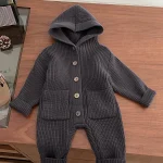 [66-100cm] ポケット付き オールインワン - Image 7