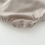 [66-90cm]熊柄 ロンパース - Image 4