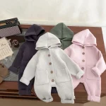 [66-100cm] ポケット付き オールインワン - Image 5