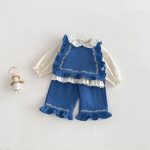 [73-120cm]ベストORボトムスORブラウス デニム 可愛い 人気 トレンド - Image 5