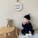 [66-90cm]韓国風 ポケット付き オールインワン - Image 6