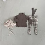 [73-100cm] シンプル フリル インナー シャツ - Image 9