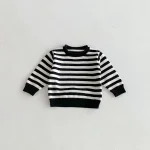 [80-130cm] ボーダー クールネック トップス - Image 17