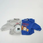 [80-130cm] パンプリント カートゥーン トレーナー - Image 7