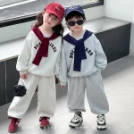 [90-150cm] ショール付き スポーティー セットアップ - Image 4