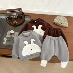 [73-110cm] ウサギデザイン セットアップ - Image 5