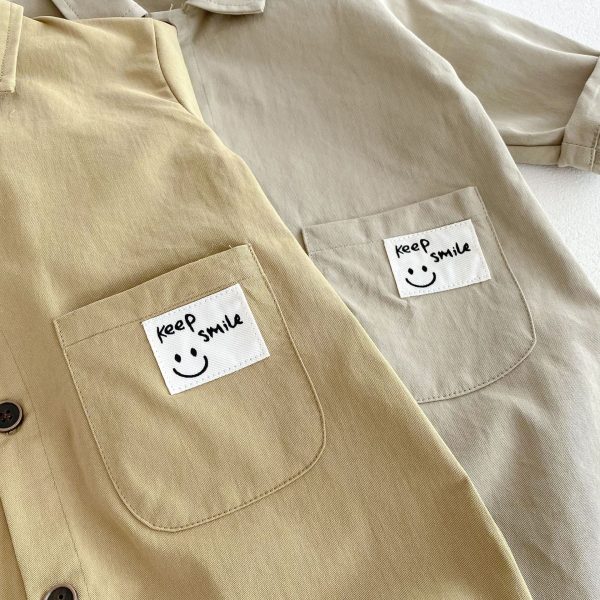 [66-90cm]ロンパース ベア カートゥーンプリント カジュアル ベビー服