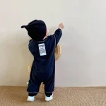 [66-90cm]韓国風 ポケット付き オールインワン - Image 13