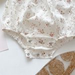 [66-90cm]ロンパース&帽子 レース おしゃれ 肌に優しい ベビー服 - Image 7