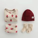 [80-130cm] クールネック 動物柄 ルームウェア - Image 6