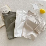 [73-100cm] ノーカラー トップス - Image 8