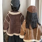 [80-140cm] シンプル ポケット付き トップス - Image 5