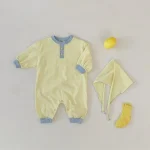 [66-90cm] ショール付き バイカラー オールインワン - Image 10