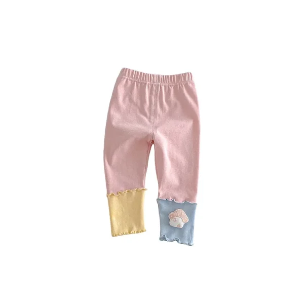 [73-120cm]レギンス カラフル 切り替え 可愛い 履きやすい