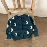 [66-100cm]月柄 カーディガン - Image 3