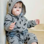 [66-90cm] 月柄 オールインワン - Image 6