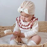 [66-90cm] フリル襟 ロンパース - Image 12