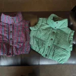 [80-120cm] チェック ベスト - Image 2