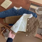 [73-110cm] コーデュロイボア アウター - Image 2