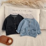 [73-110cm]ジャケット デニム オシャレ カジュアル 合わせやすい - Image 8