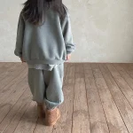 [73-120cm] 英字プリントカジュアル セットアップ - Image 18