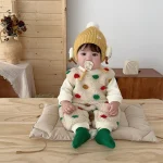 [73-100cm] ドットボア オールインワン &インナー 2点セット - Image 12