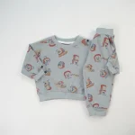 [80-120cm] パンプリントカジュアル セットアップ - Image 2