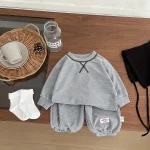 [73-110cm] シンプル カジュアル セットアップ