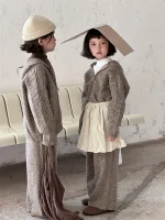 [90-140cm] ニット セットアップ - Image 12