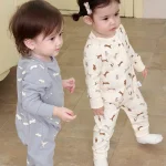 [66-100cm] ヨーロッパ風 小花柄 オールインワン - Image 12