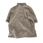 [80-130cm] ポケット付き ワンピース - Image 4