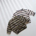 [80-120cm] ボーダー シャツ - Image 8