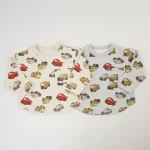 [80-130cm] カートゥーン 車柄 トップス