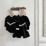 [66-90cm] 韓国風 フリル襟 ロンパース - Image 11