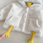 [73-110cm] アヒルデザインボア セットアップ - Image 21