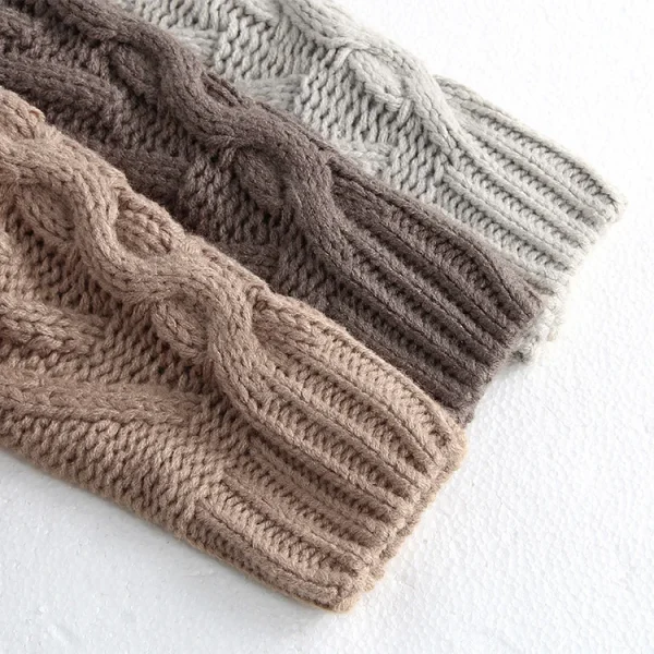 [80-130cm] ゲーブル編み セーター