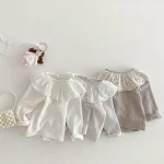 [66-10cm] レース襟 トップス - Image 27