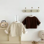 [73-110cm] コーデュロイボア アウター - Image 5