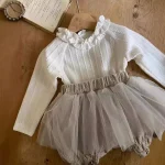 [66-90cm] ワンピース風 かぼちゃ パンツ - Image 6