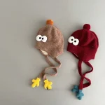 [GOODS] 目デザイン ニット 帽子 - Image 4