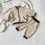 [73-100cm] ボア カジュアル セットアップ