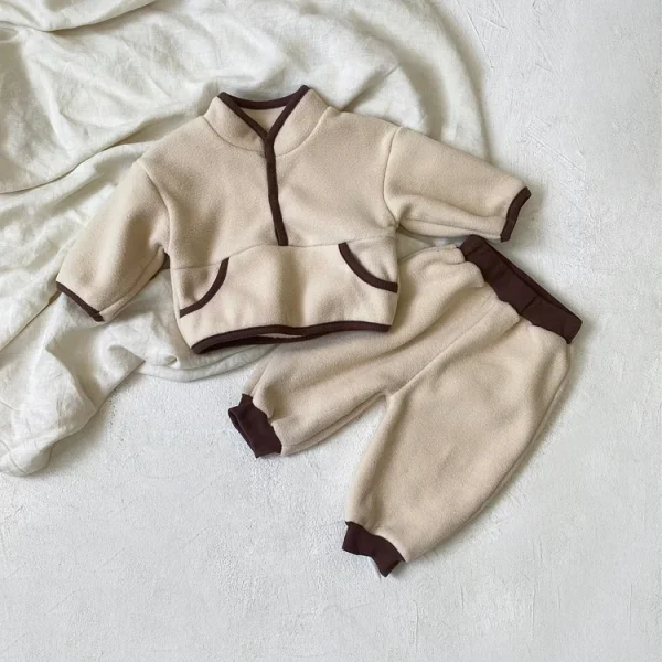 [73-100cm] ボア カジュアル セットアップ