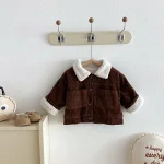 [73-110cm] コーデュロイボア アウター - Image 4