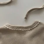 [66-90cm]ボンボン付き 花柄 オールインワン - Image 13